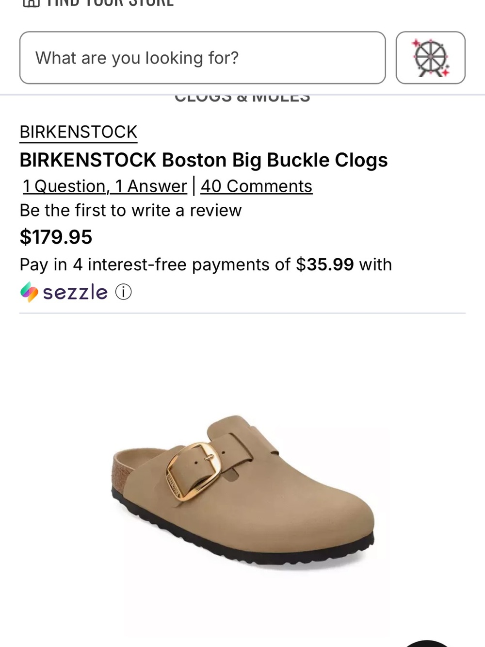BIRKENSTOCK Boston Big Buckle Clogs Tobacco Brown EU 39 Brand New - Picture 8 of 8